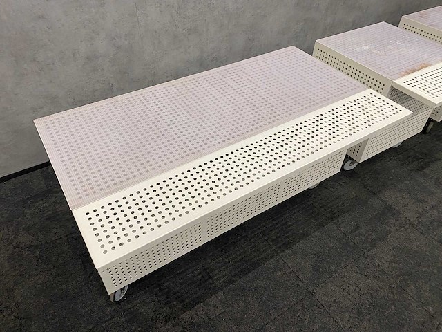 3-delige verrijdbare bar - metaal - afbeelding 5 van  28