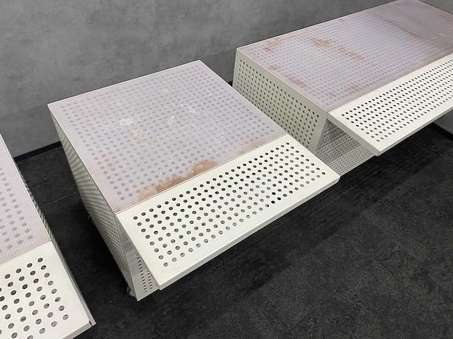 3-delige verrijdbare bar - metaal - afbeelding 6 van  28