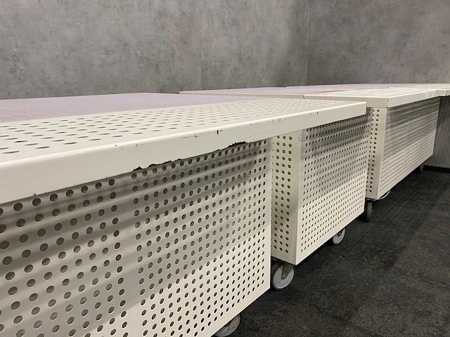 3-delige verrijdbare bar - metaal - afbeelding 28 van  28