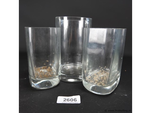 3 diklazen vazen - afbeelding 4 van  5