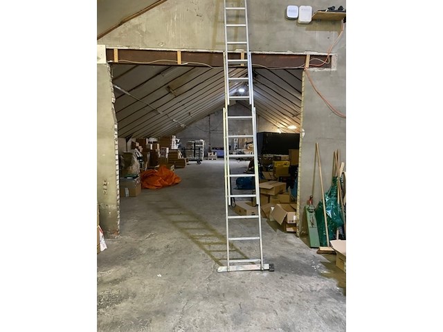 3-dlg uitschuifladder jr-ladders - afbeelding 1 van  3