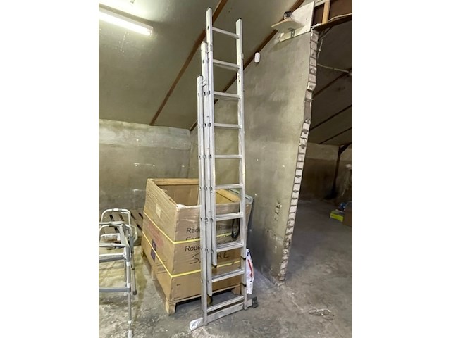 3-dlg uitschuifladder jr-ladders - afbeelding 2 van  3