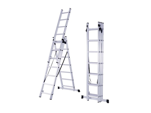 3-dlg uitschuifladder jr-ladders - afbeelding 1 van  4