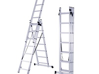3-dlg uitschuifladder jr-ladders - afbeelding 1 van  4