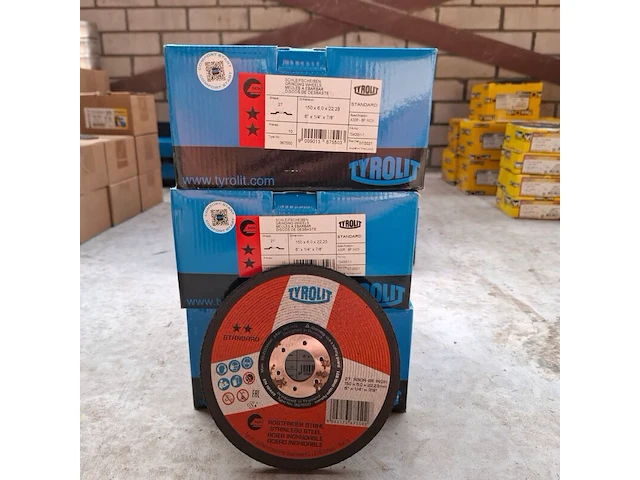 3 doos a 10 stuks afbraamschijf tyrolit, 150x6,0x22,23mm - afbeelding 1 van  4