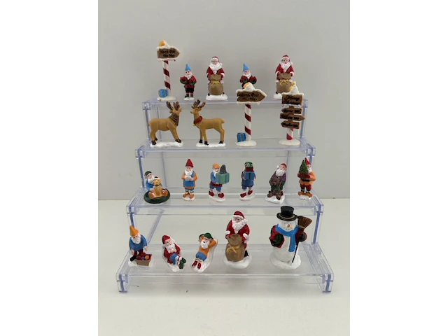 3 doosjes kerstfiguren - afbeelding 4 van  9