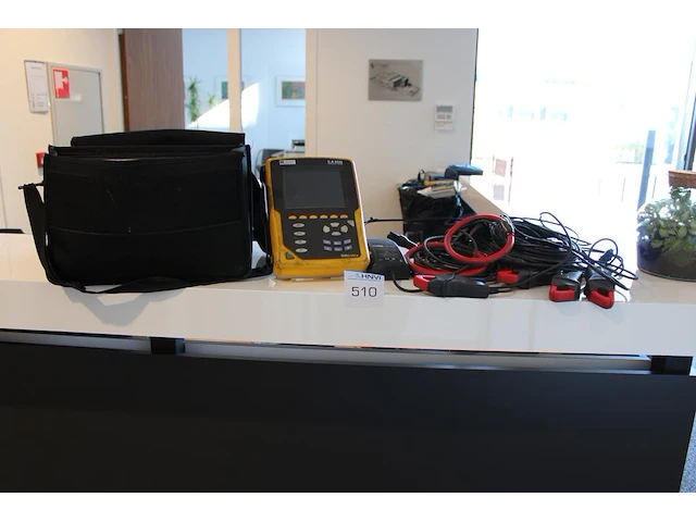 3-fase net-analysator chauvin arnoux c.a835 qualistar+ met diverse accessoires. - afbeelding 1 van  3
