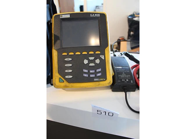 3-fase net-analysator chauvin arnoux c.a835 qualistar+ met diverse accessoires. - afbeelding 2 van  3
