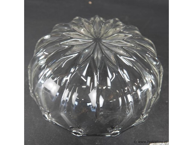 3 fraaie kristallen schalen - afbeelding 4 van  5