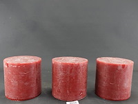 3 grote lime-light kaarsen - afbeelding 1 van  5