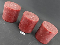 3 grote lime-light kaarsen - afbeelding 2 van  5