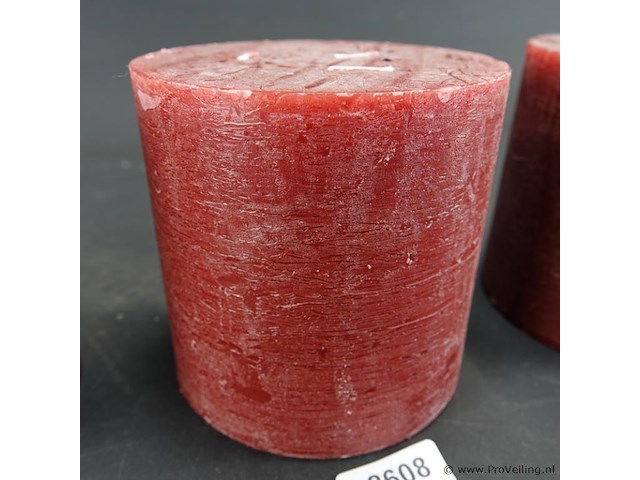 3 grote lime-light kaarsen - afbeelding 4 van  5