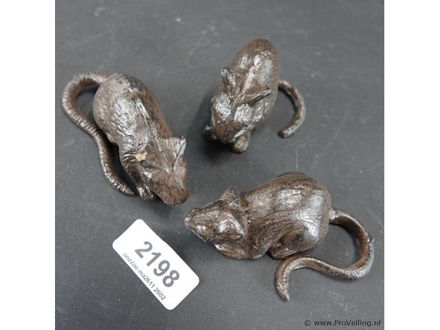 3 ijzeren muisjes - afbeelding 3 van  5