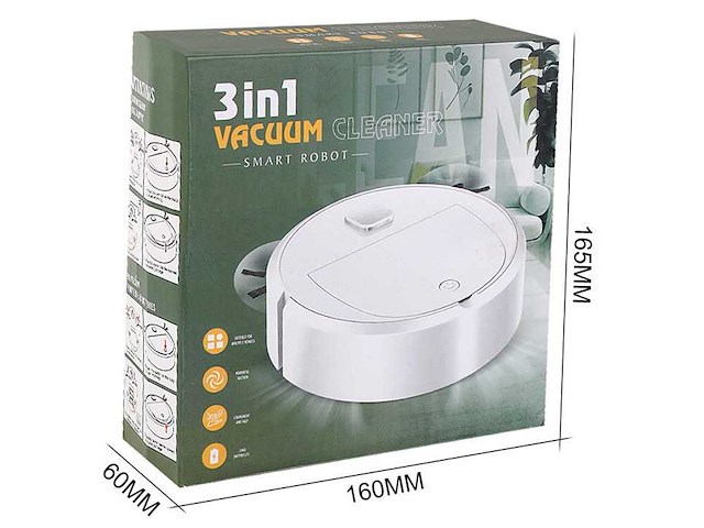 3 in 1 smart robot stofzuiger (25x) - afbeelding 5 van  7