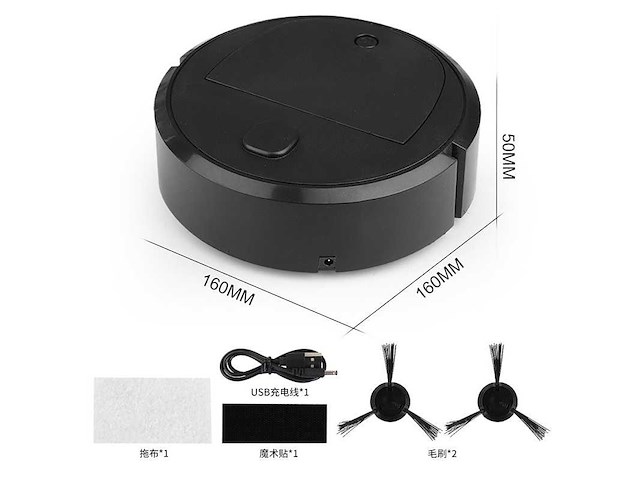 3 in 1 smart robot stofzuiger (25x) - afbeelding 7 van  7