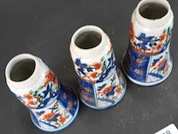 3 japans imari vaasjes - afbeelding 4 van  5