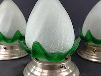 3 jugendstil plafondlampjes - afbeelding 4 van  5