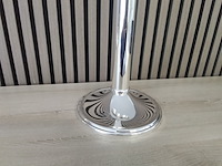 3 koppige verzilverde kandelaar, fink silber - afbeelding 3 van  4