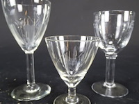 3 kristallen glazen - afbeelding 5 van  5