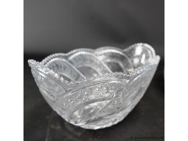 3 kristallen schalen - afbeelding 4 van  5