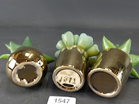 3 kunst cactussen in pot - afbeelding 5 van  5