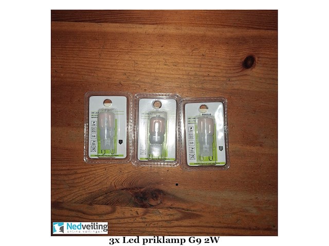 3 led priklamp g9 2w - afbeelding 2 van  3