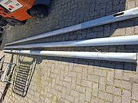 3 lichtmasten met led verlichting - afbeelding 1 van  4