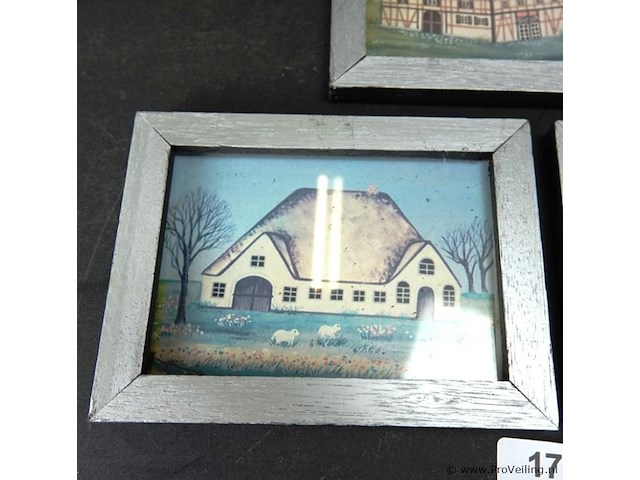 3 lijstjes met huizen - afbeelding 2 van  5