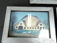 3 lijstjes met huizen - afbeelding 2 van  5