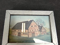 3 lijstjes met huizen - afbeelding 3 van  5