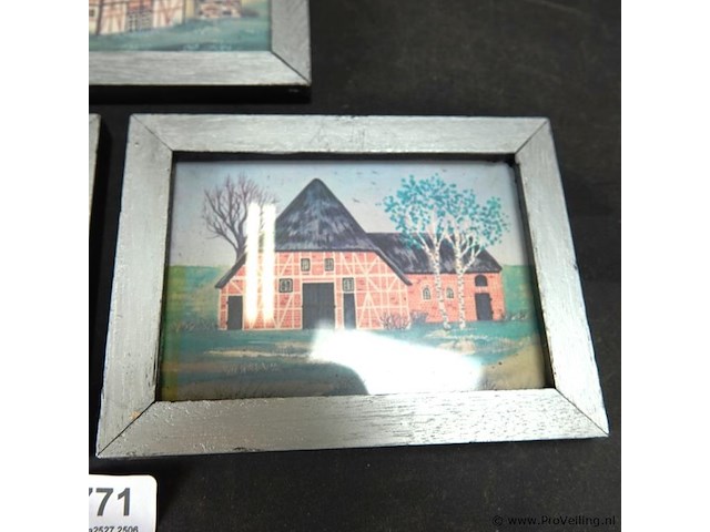 3 lijstjes met huizen - afbeelding 4 van  5