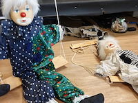 3 marionet clowns - afbeelding 3 van  5