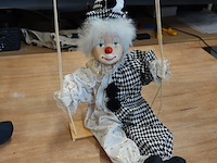 3 marionet clowns - afbeelding 4 van  5