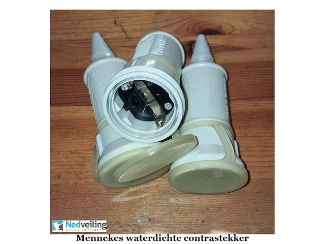 3 mennekes waterdichte contrastekkers (doos t) - afbeelding 1 van  3