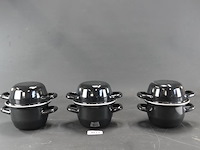 3 mosselpannen - afbeelding 1 van  5