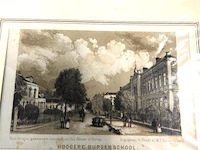 3 oude drukken in passe-partout - afbeelding 3 van  5