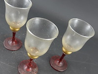 3 oude glazen - afbeelding 3 van  5