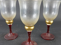 3 oude glazen - afbeelding 4 van  5