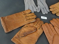 3 paar lederen handschoenen - afbeelding 2 van  5