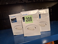 3 philips inbouwspots - afbeelding 2 van  3