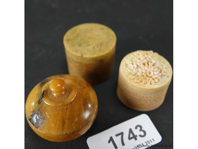 3 pillendoosjes - afbeelding 2 van  5