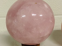 3 rozenkwarts bollen - afbeelding 2 van  4