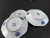 3 schotels uitgevoerd in het iconische lange lijs-decor (chinoiserie) - afbeelding 4 van  5