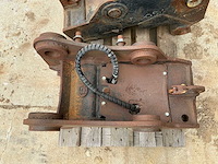 3 snelwissels voor graafmachines (1x s1 mechanisch, 2x s1 hydraulisch) - afbeelding 17 van  22