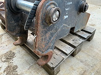 3 snelwissels voor graafmachines (1x s1 mechanisch, 2x s1 hydraulisch) - afbeelding 13 van  22