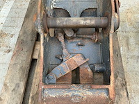 3 snelwissels voor graafmachines (1x s1 mechanisch, 2x s1 hydraulisch) - afbeelding 18 van  22
