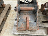 3 snelwissels voor graafmachines (1x s1 mechanisch, 2x s1 hydraulisch) - afbeelding 9 van  22