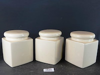 3 sweet home keramische voorraadpotten - afbeelding 4 van  5