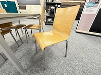 3 tafels met 6 pedrali stoelen - afbeelding 4 van  6