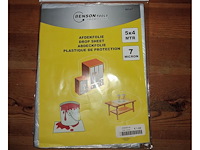 3 verpakkingen afdekfolie 5 x 4 meter (doos r) - afbeelding 2 van  3